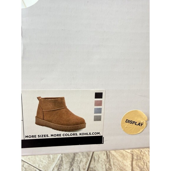 Sonoma Goods For Life Girl's Kazz Ankle Boots JL3 Cognac Size US:12 - Picture 11 of 13